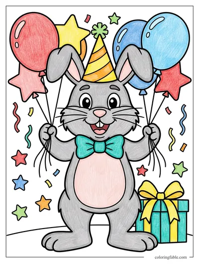 Colored example of this coloring page