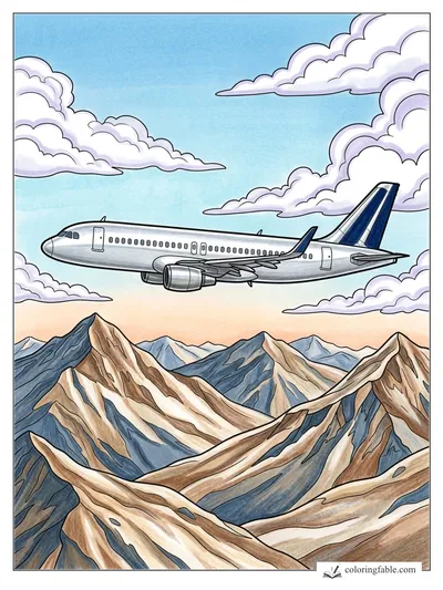 Colored example of this coloring page