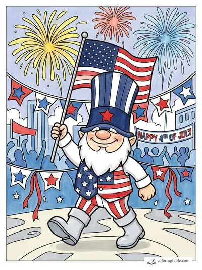 Colored example of this coloring page