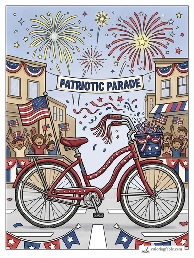 Colored example of this coloring page