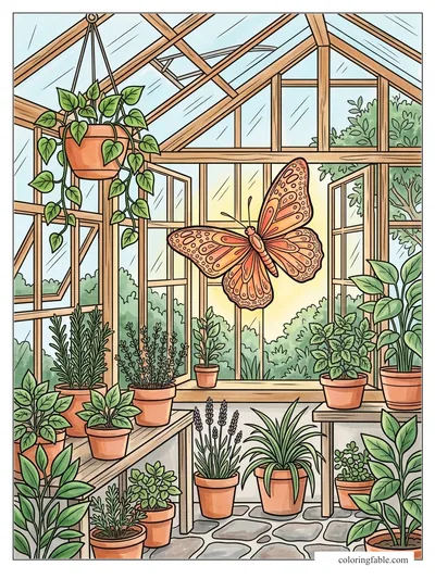 Colored example of this coloring page