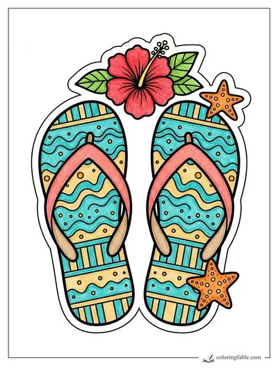 Colored example of this coloring page