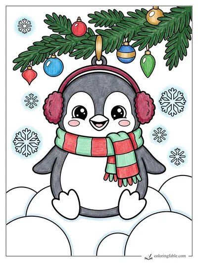Colored example of this coloring page