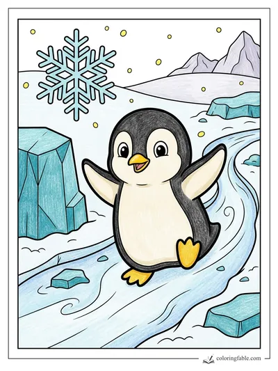 Colored example of this coloring page