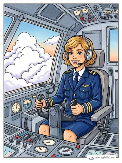 Colored example of this coloring page