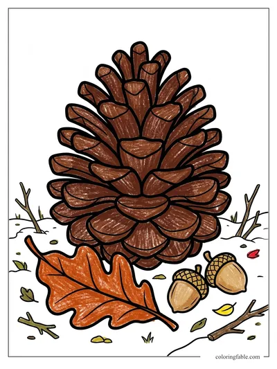 Colored example of this coloring page