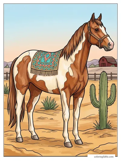 Colored example of this coloring page