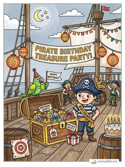 Colored example of this coloring page