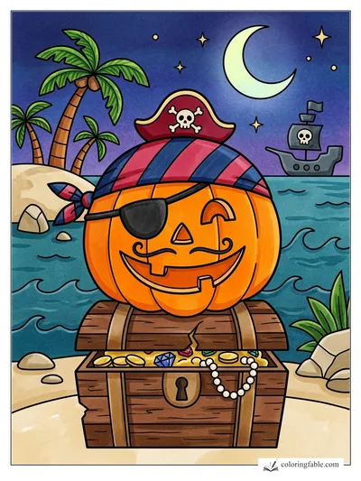 Colored example of this coloring page
