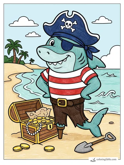 Colored example of this coloring page