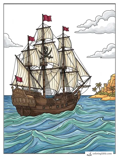 Colored example of this coloring page