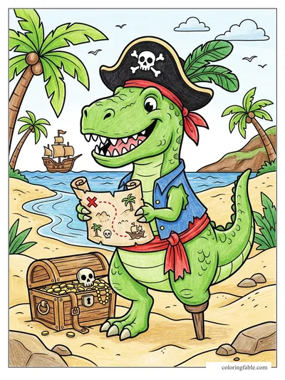 Colored example of this coloring page