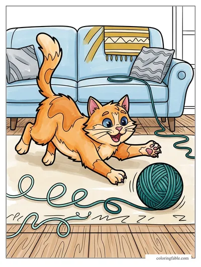 Colored example of this coloring page