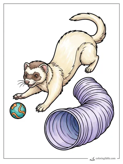 Colored example of this coloring page