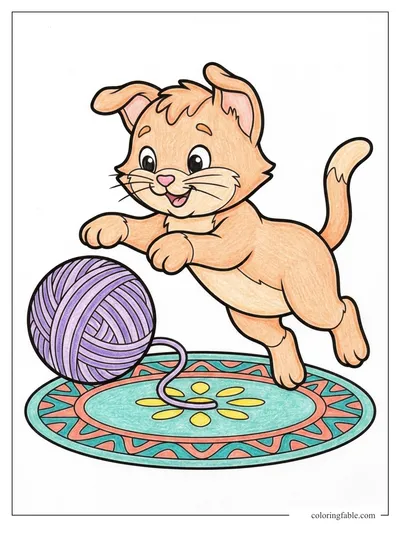 Colored example of this coloring page
