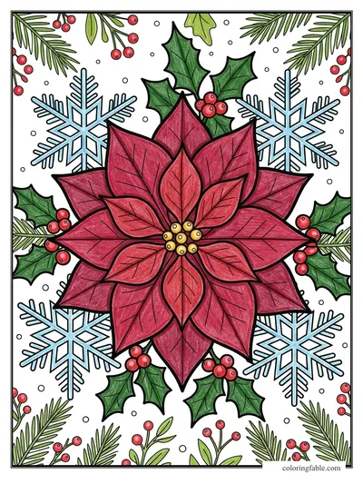 Colored example of this coloring page