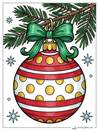 Colored example of this coloring page