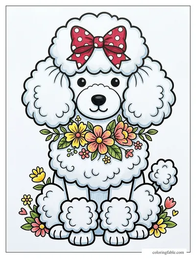 Colored example of this coloring page