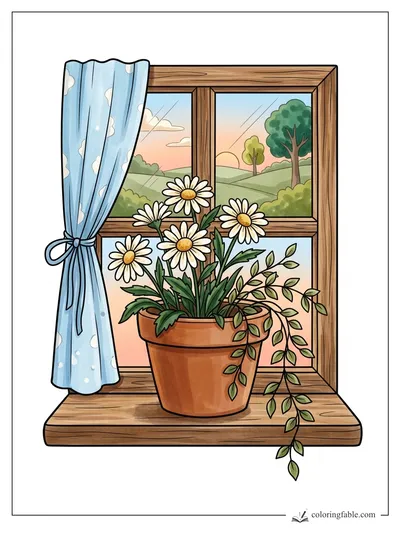 Colored example of this coloring page