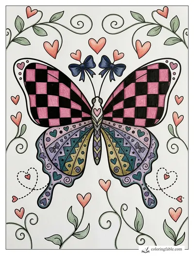 Colored example of this coloring page