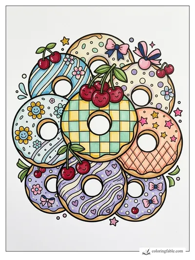 Colored example of this coloring page