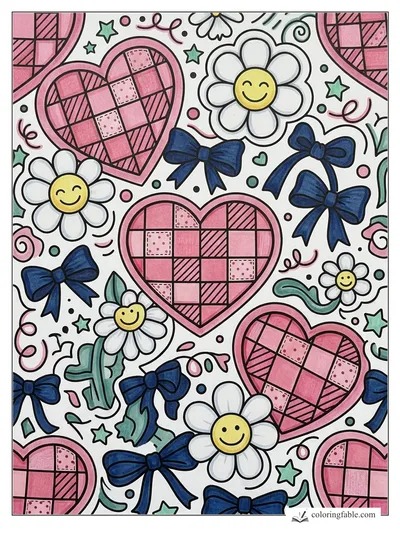 Colored example of this coloring page