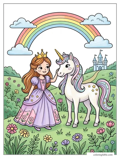 Colored example of this coloring page