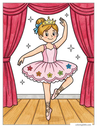 Colored example of this coloring page