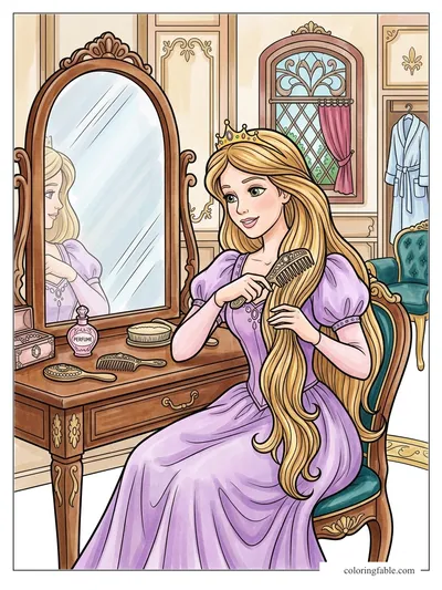Colored example of this coloring page
