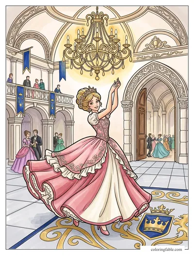Colored example of this coloring page