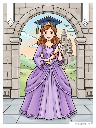 Colored example of this coloring page
