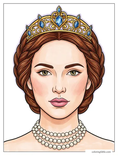 Colored example of this coloring page