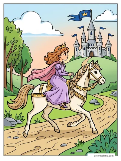 Colored example of this coloring page