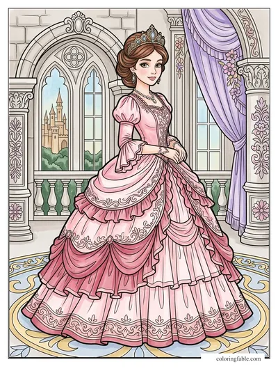 Colored example of this coloring page