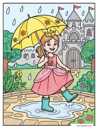 Colored example of this coloring page