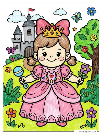 Colored example of this coloring page