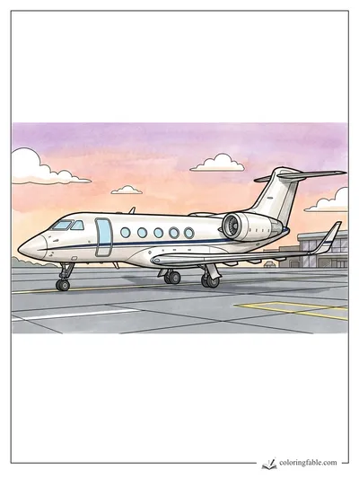 Colored example of this coloring page