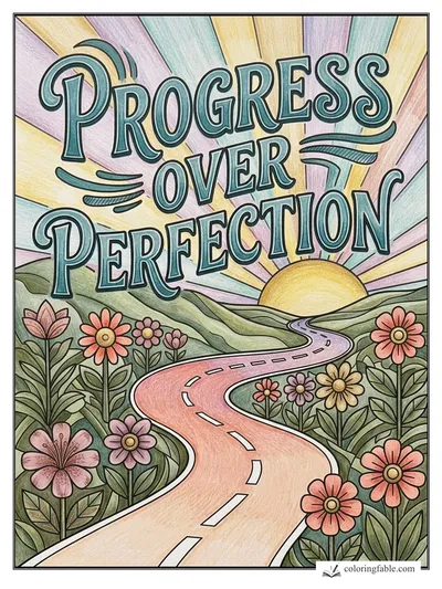 Colored example of this coloring page