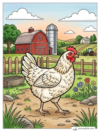 Colored example of this coloring page