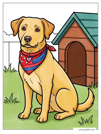 Colored example of this coloring page