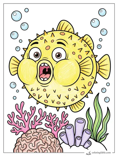 Colored example of this coloring page
