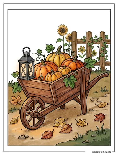 Colored example of this coloring page