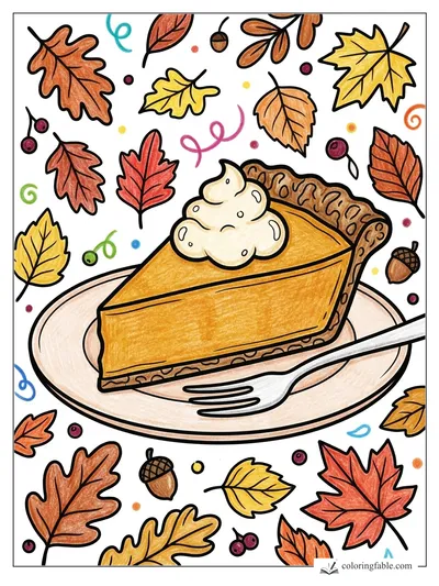 Colored example of this coloring page