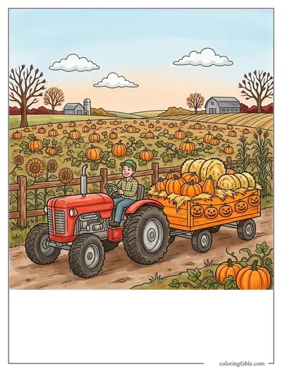 Colored example of this coloring page