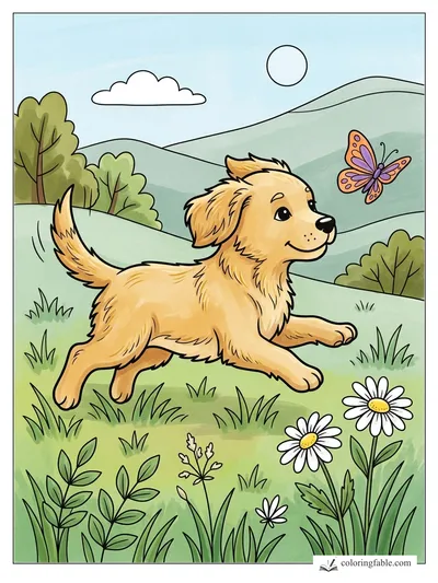 Colored example of this coloring page