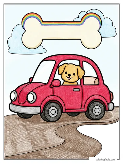 Colored example of this coloring page