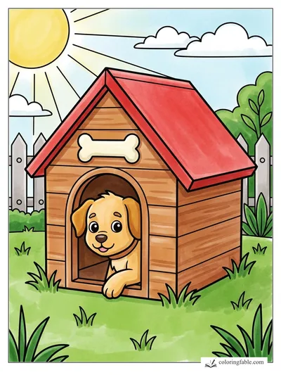 Colored example of this coloring page