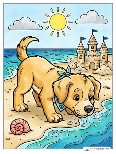 Colored example of this coloring page