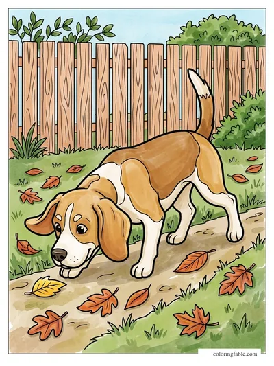 Colored example of this coloring page