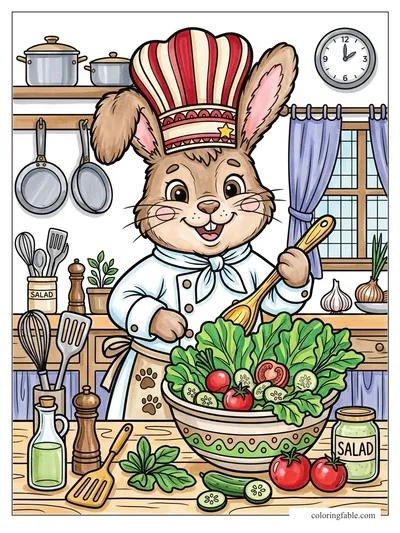 Colored example of this coloring page